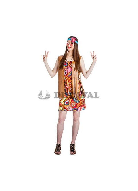 Disfraz de Hippie chaleco