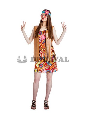 Disfraz de Hippie chaleco