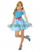 Disfraz de Años 50 azul