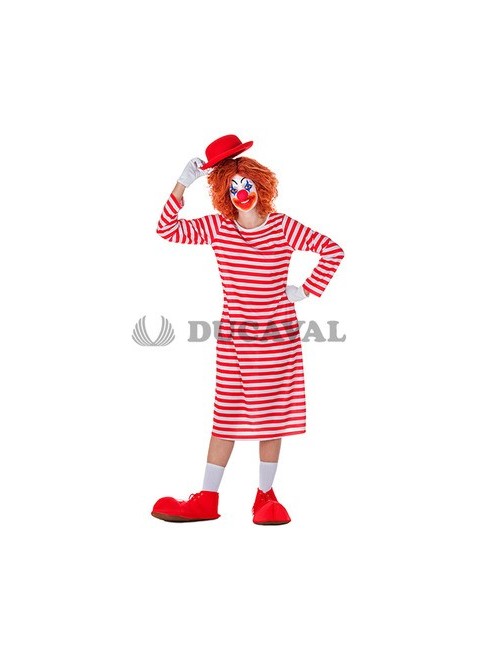 Disfraz de Payaso Largo  Disfraces Ducaval