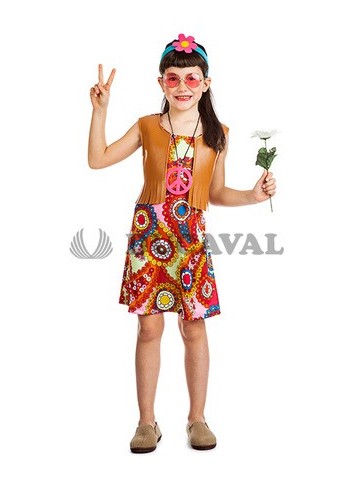 Disfraz de Hippie chaleco