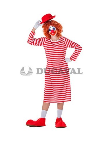 Disfraz de Payaso Largo  Disfraces Ducaval
