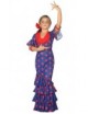 Disfraz de Flamenca azul