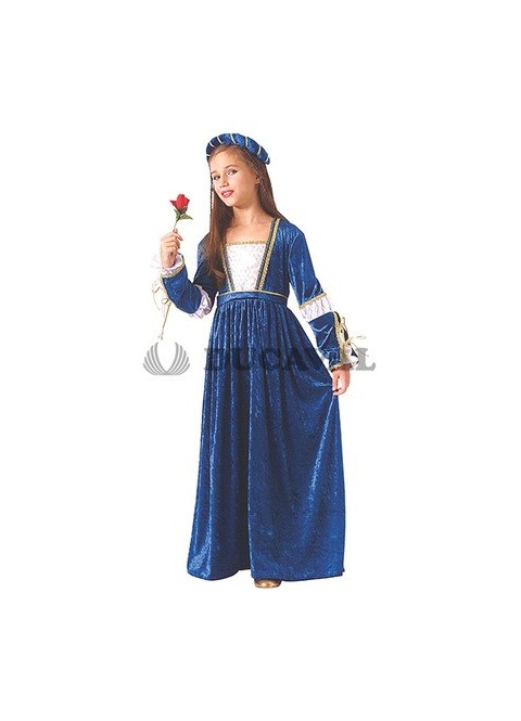 Disfraz julieta azul