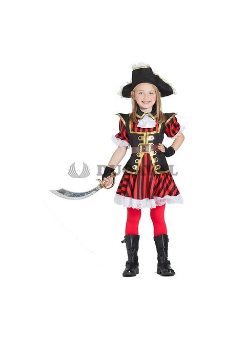 Disfraz de Pirata niña