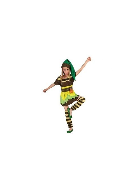 Disfraz de Duende niña