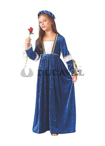 Disfraz julieta azul