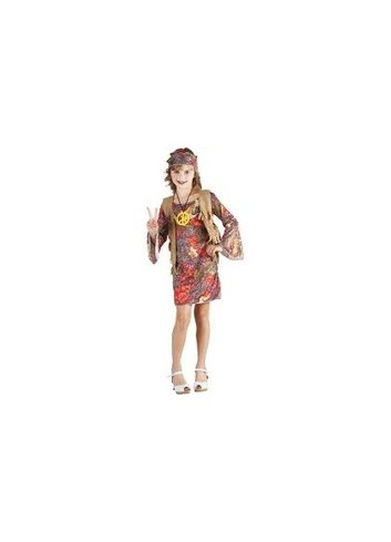 Disfraz de Hippie chica