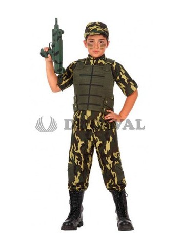 Disfraz de Camuflaje niño