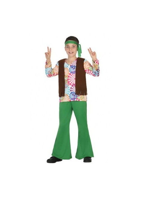 Disfraz de Hippie niño