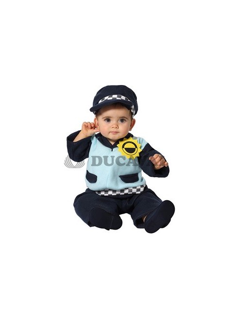 Disfraz policía bebé - Disfraces Ducaval