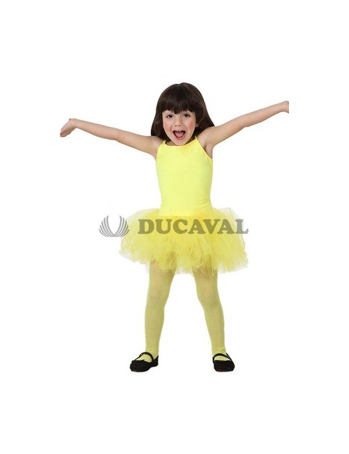 estanque Campaña Traición Disfraz de Bailarina amarillo