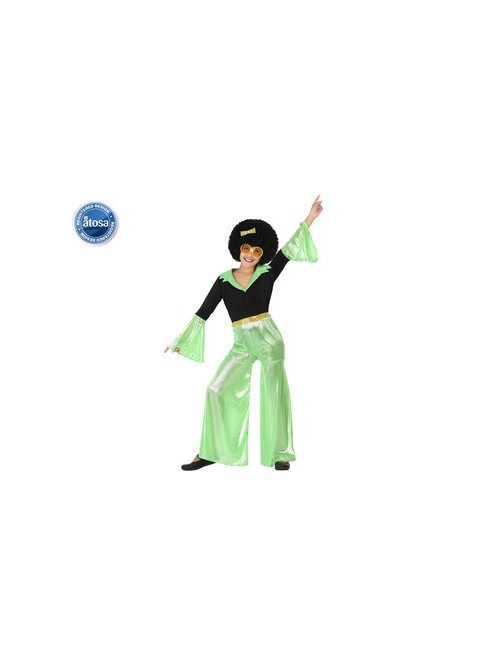 Disfraz de Disco verde niña