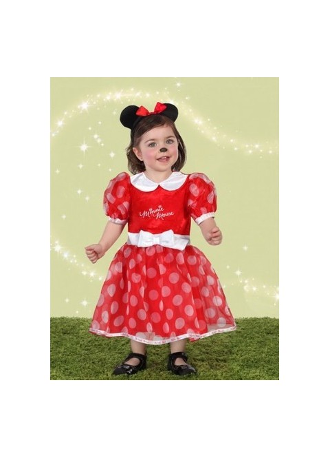Disfraz Minnie rojo bebé - Disfraces Ducaval