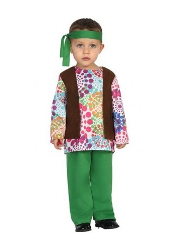 Disfraz de Hippie niño bebé