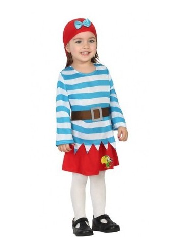 Disfraz de Pirata niña bebé