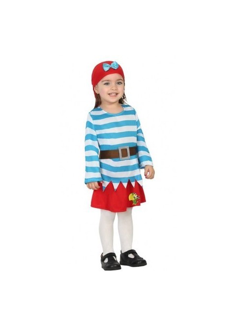 Disfraz de Pirata niña bebé