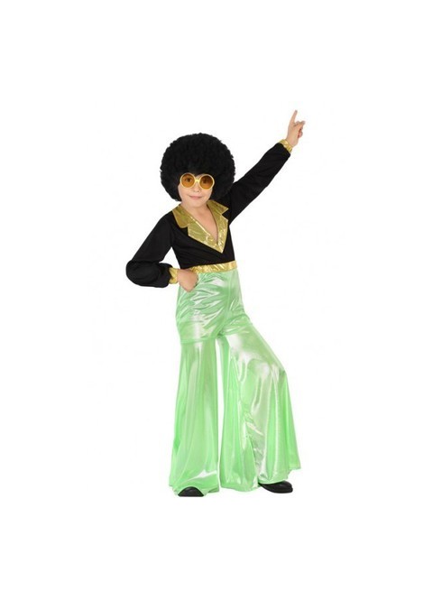 Disfraz de Disco verde niño