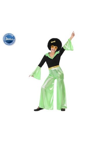 Disfraz de Disco verde niña