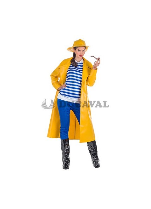 Disfraz capitana pescadora adulto - Disfraces Ducaval