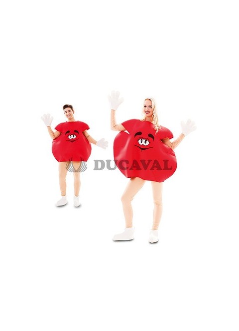 Disfraz de Dulce rojo