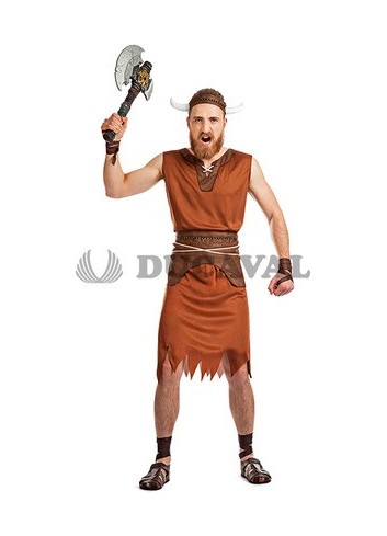 Disfraz de Vikingo marrón