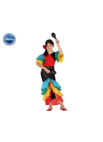 Disfraz de Rumbera niña