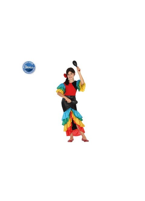 Disfraz de Rumbera niña