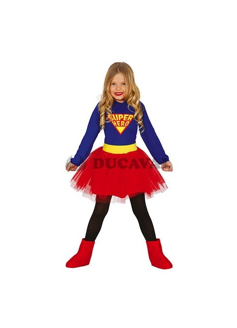 Disfraz de Super Heroe niña