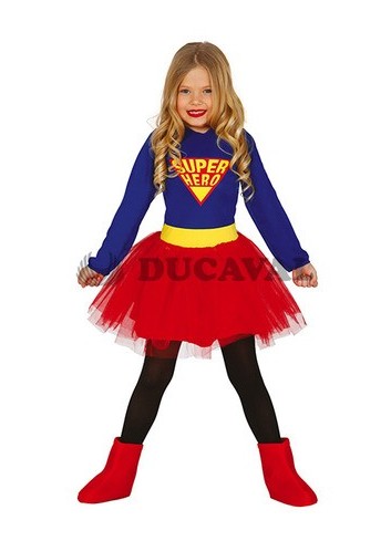 Disfraz de Super Heroe niña