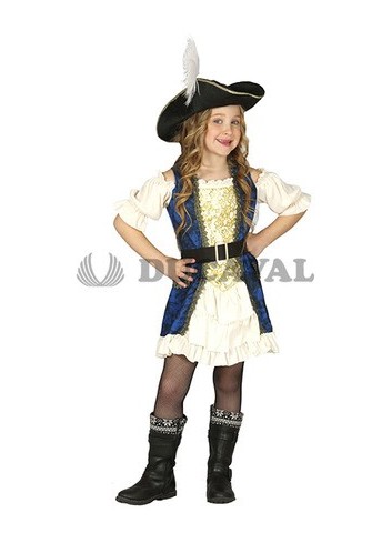 Disfraz Capitana Pirata - Disfraces Ducaval