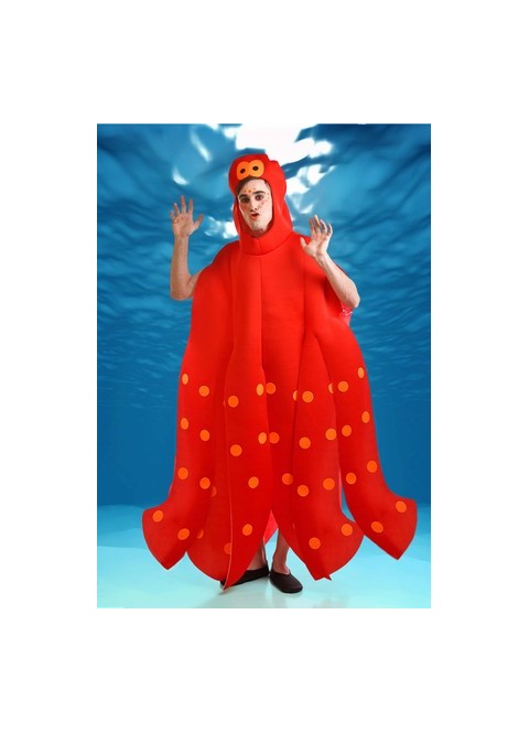 Disfraz de Pulpo rojo