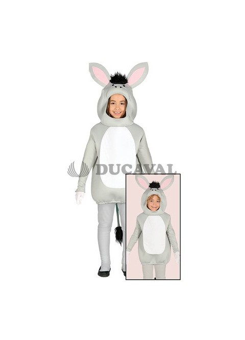 Disfraz de burro gris