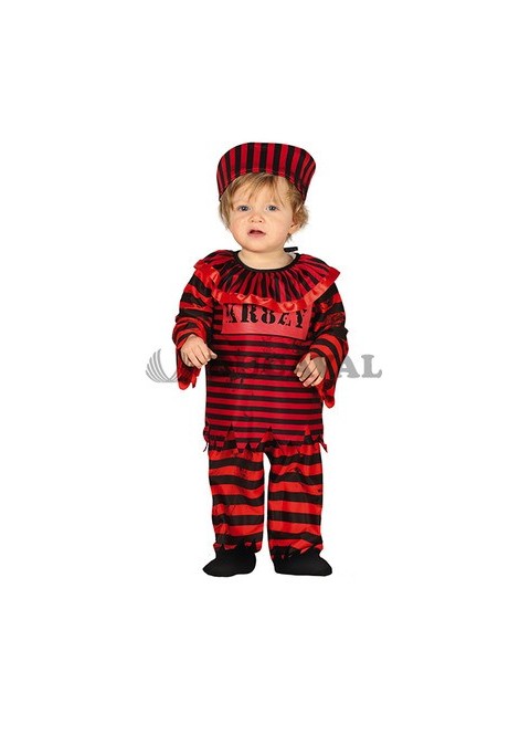 Disfraz Little crazy clown baby - Disfraces Ducaval
