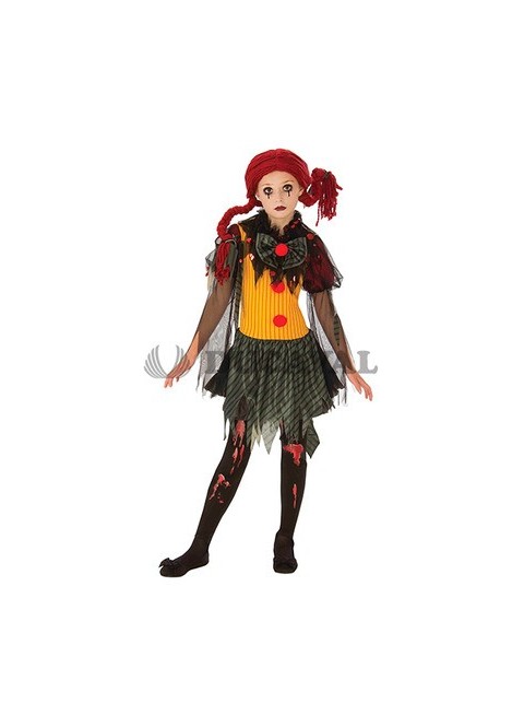 Disfraz de Payasa Zombie