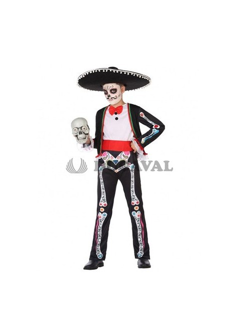Enfadarse hambruna Seguro Disfraz Esqueleto Mexicano
