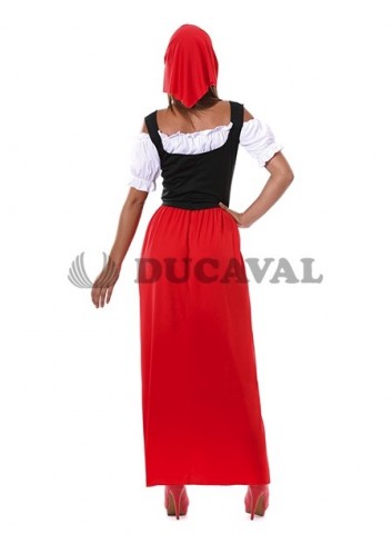 Disfraz de Posadera roja