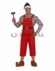Disfraz de Santa Hombre Trabajador Original para Navidad