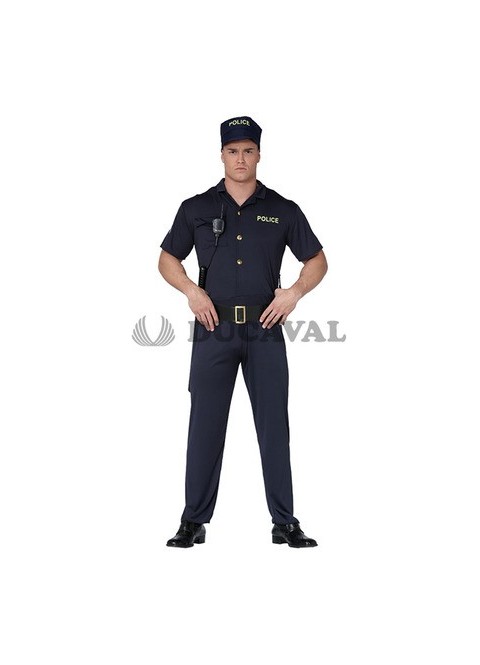 Disfraz Agente Policía - Envíos 24 horas