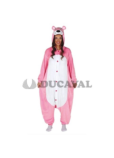 Disfraz gato kigurumimi adulto
