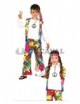 Disfraz hippie colores