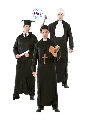 Disfraz hombre tres disfraces