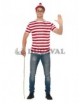 Disfraz de Camiseta y sombrero wally