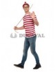Disfraz de Camiseta y sombrero wally