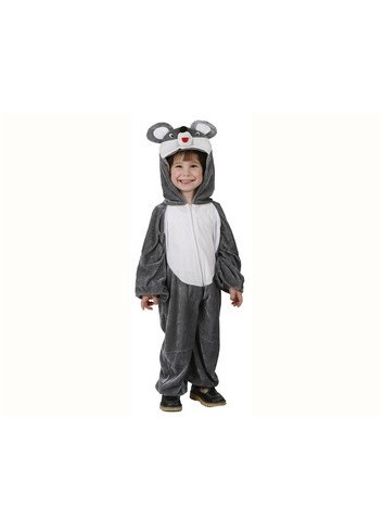 Disfraz mono con capucha ratón gris bebé: Disfraces niños,y disfraces  originales baratos - Vegaoo