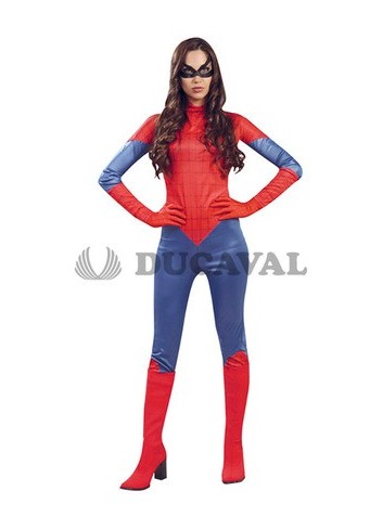 Disfraz de Super Heroina roja