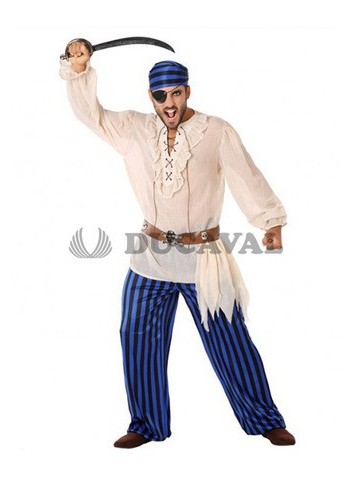 Pirata azul hombre |Ducaval |Envíos 24/48 horas