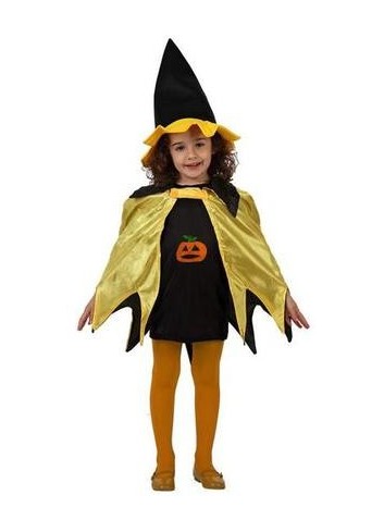 Disfraz de Bruja calabaza infantil | Ducaval | Envíos 24/48 horas