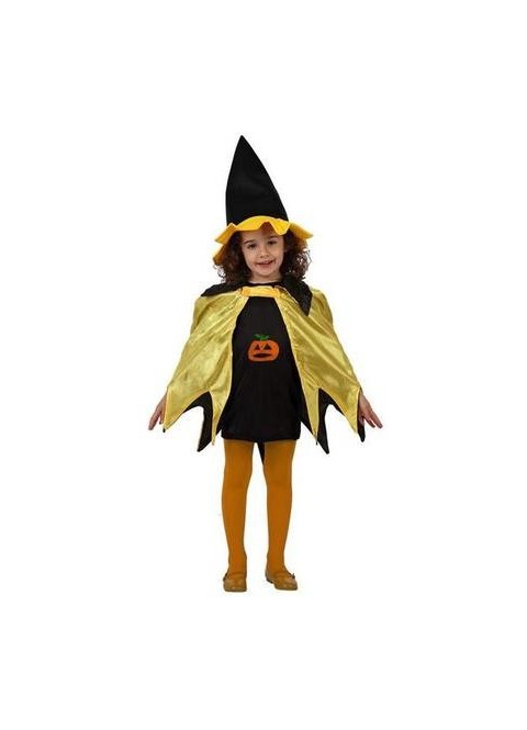 Disfraz de Bruja calabaza infantil | Ducaval | Envíos 24/48 horas