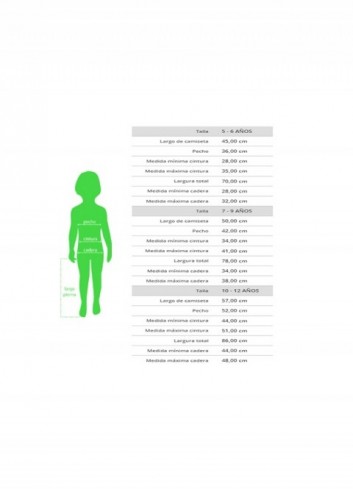Disfraz niña telepática infantil | Ducaval | Envíos 24/48 horas